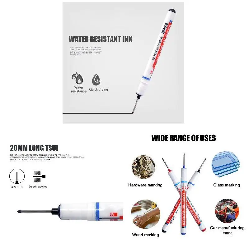 Длинные маркеры для ванной комнаты деревообработки украшение