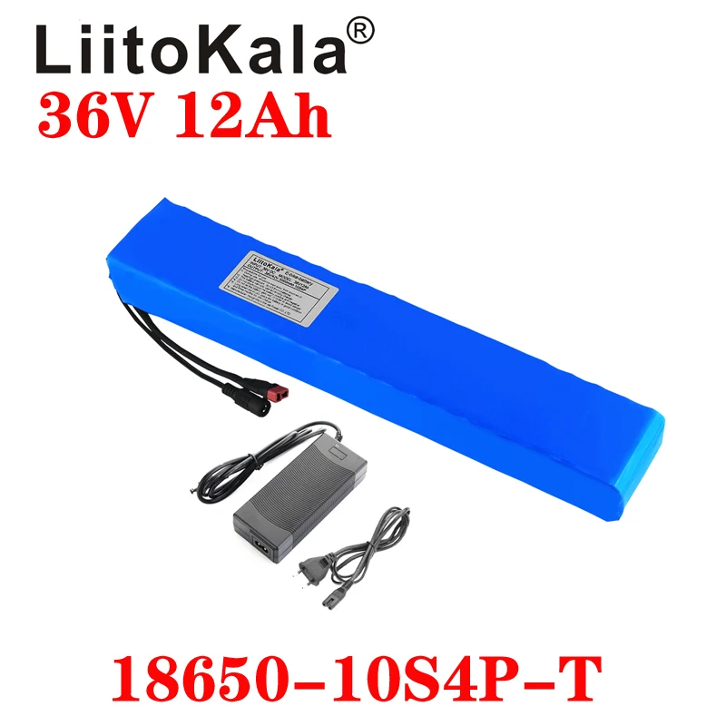 Литиевый аккумулятор LiitoKala 36 В 12 А · ч 500 Вт 42 в 18650|Комплекты батарей| |