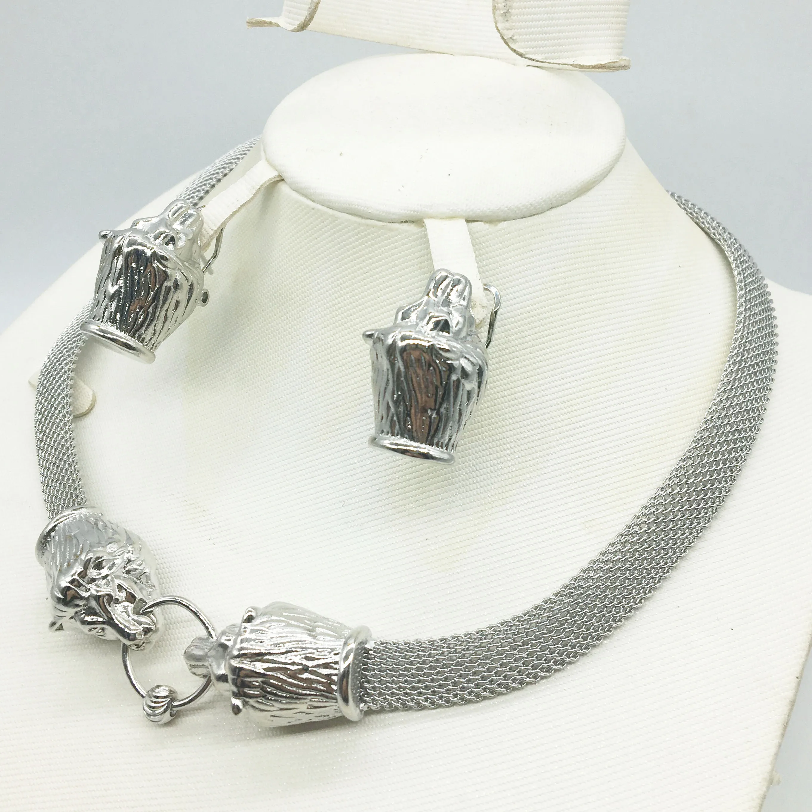 Горячая мода Свадебный Дубай Африка Нигерия Африканский комплект ювелирных