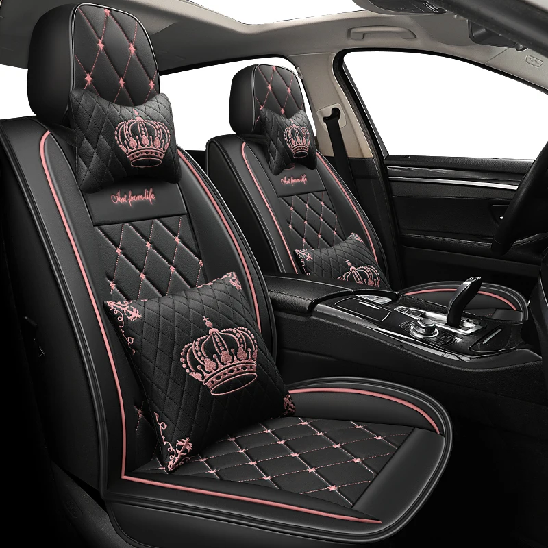 

KADULEE leather car seat covers For Peugeot all models 201 205 206 207 2008 3008 301 306 307 308 405 406 407 4008 5008 car seats