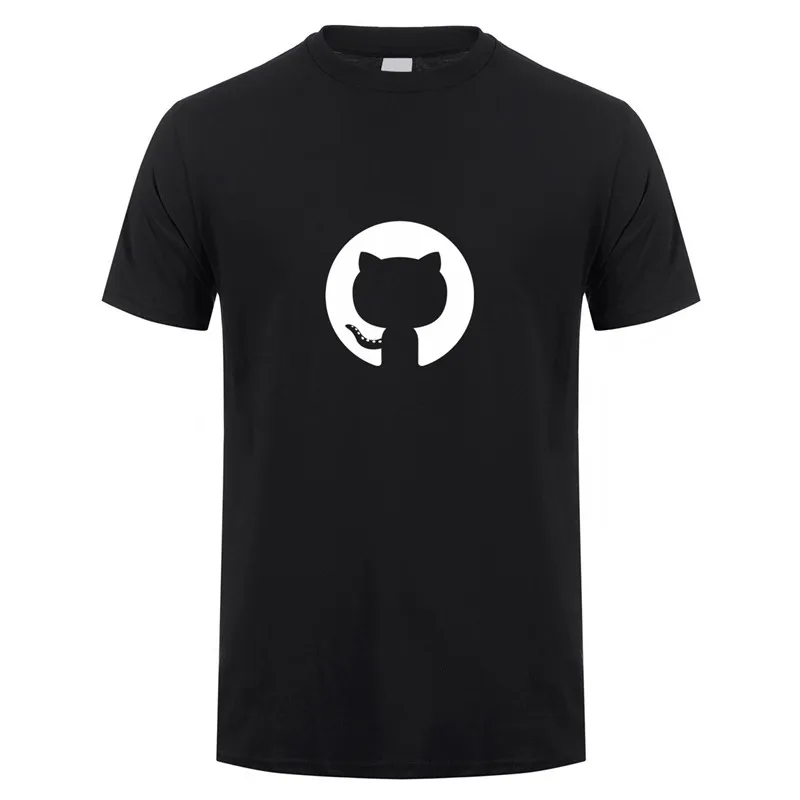 Футболка Github программатор программа ape Программирование гиковская рубашка футболка с короткими рукавами LH-149