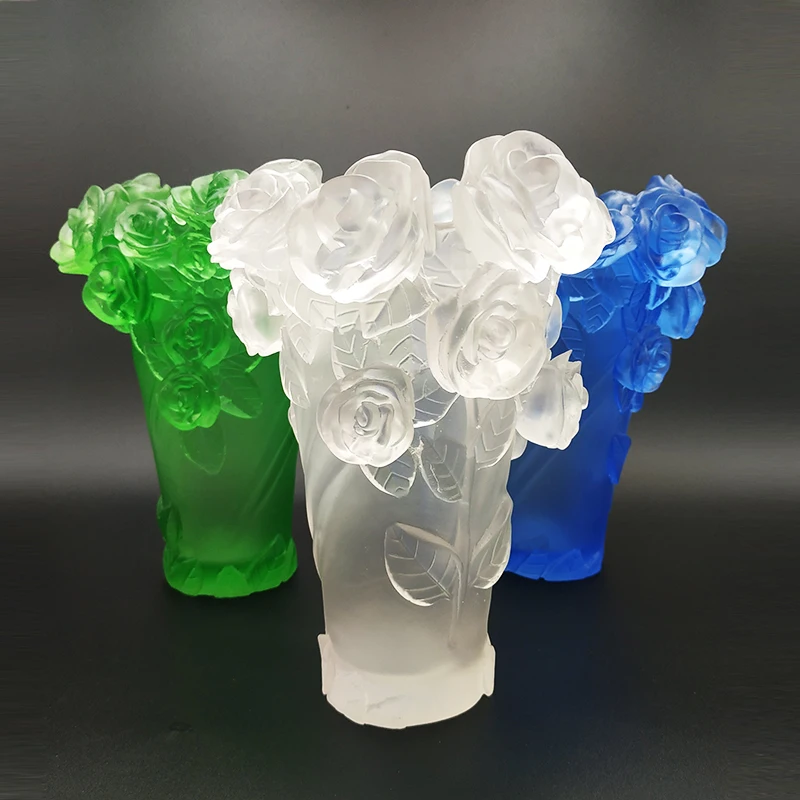 

F Arabic Crystal Incense Burner Glaze Flower Censer Burners Holder Decorations for Home Zen Decor Christmas Buddhist Supplies