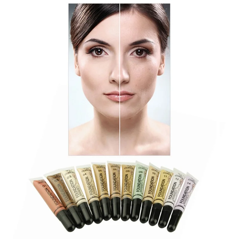 1 шт. 12g Профессиональный макияж основа консилер корректор для глаз жидкий крем