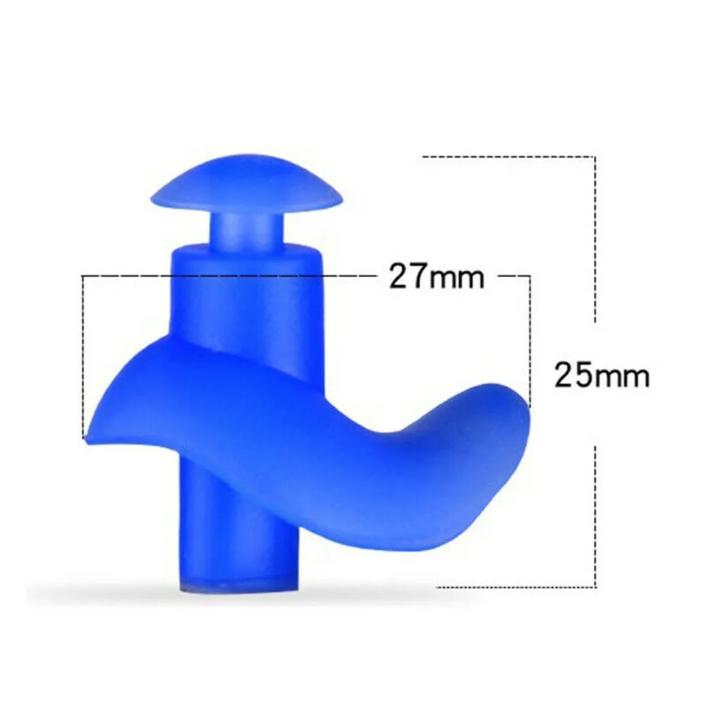 

Silicone Swimming Earplugs Waterproof Soft Ear Plugs With Box Water Sports Swimming Pool Accessories