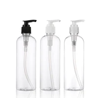 transparent 300ml x 20 pet lotion pump bottleamber plastic cosmetic containerempty shampoo sub bottlingessential oil bottle