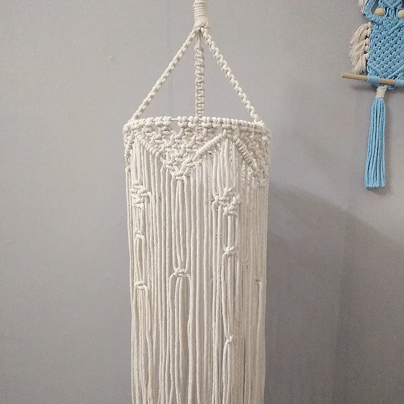 Скандинавская люстра Ins декор в стиле бохо ручная работа Очаровательная макраме