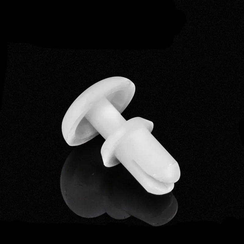 R2 черный белый нейлон R Тип расширение заклепки гайка пряжка зажим пластиковый ПК