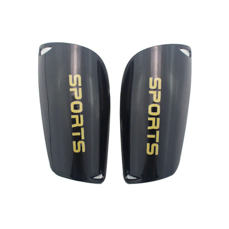 Black Shin Pad 1 пара спортивных щиток на голень для футбола, рукав для поддержки ног, футбольные компрессионные голени, рукав Shinguard Для Взрослых Подростков, детей - Цвет: Black Shin Pad