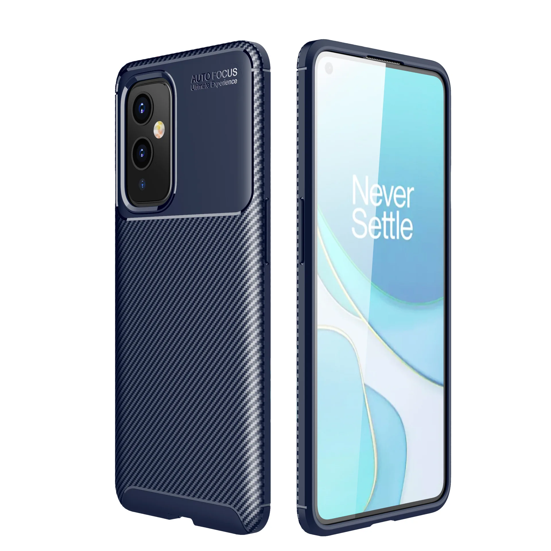 

For OnePlus 9 9 Pro Nord N10 N100 Case Silicone Carbon Fiber Armor Slim Soft TPU Shockproof Cover For One Plus 8T 8 Pro 7 7T 6T
