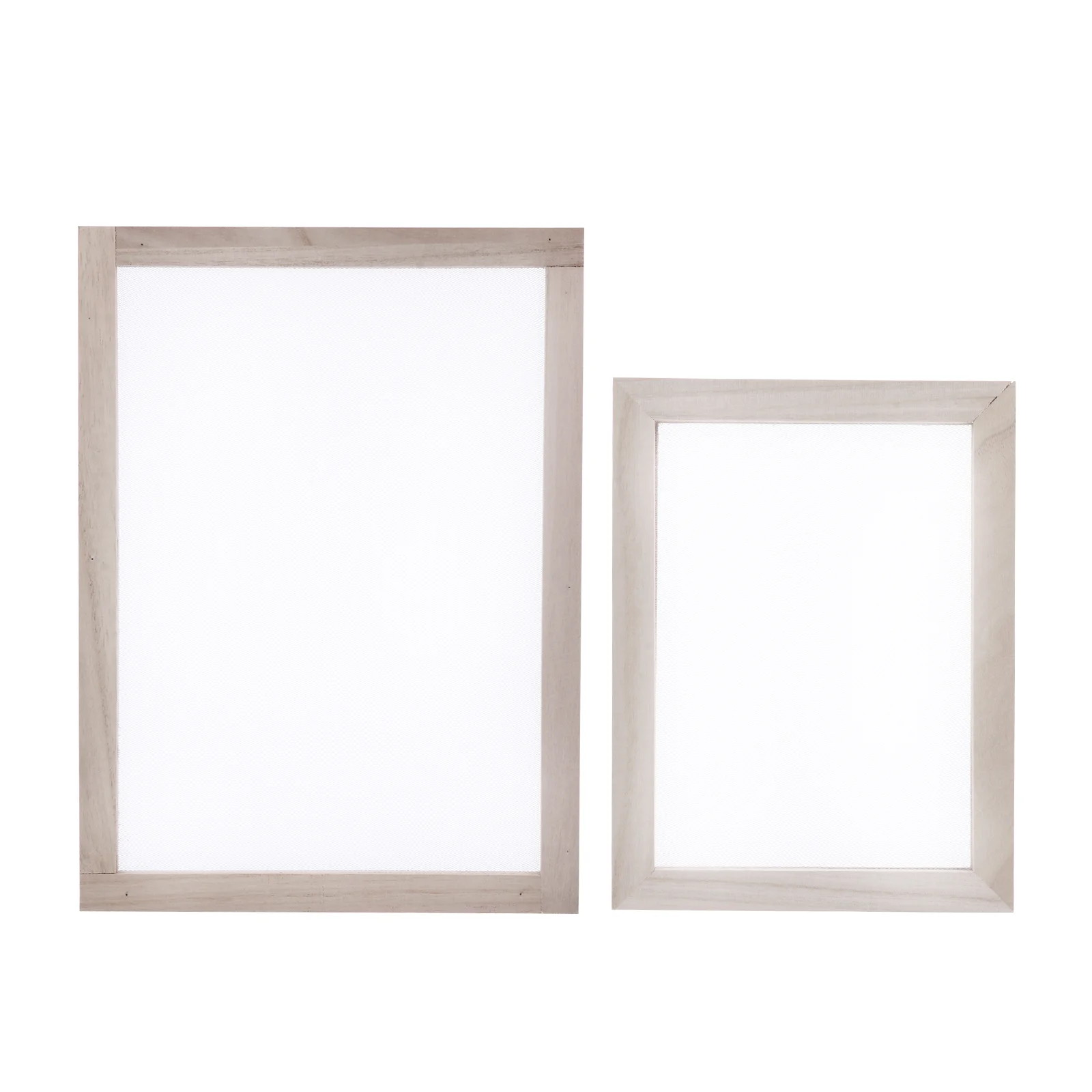 

2Pcs Classic Paper Making Frame for Paper Craft Wooden DIY Frame