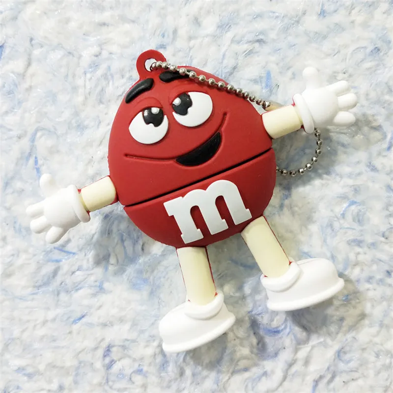 Флеш-накопитель шоколадный M &amp USB флеш-накопитель 4 ГБ 8 16 32 64 оригинальный