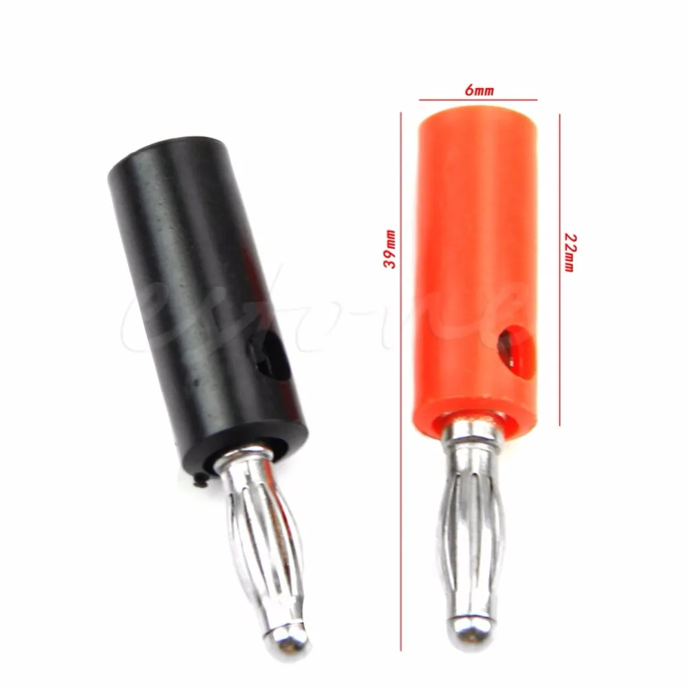 1 комплект 10 шт./компл. провод кабель аудио динамик коннектор для вилок типа банан