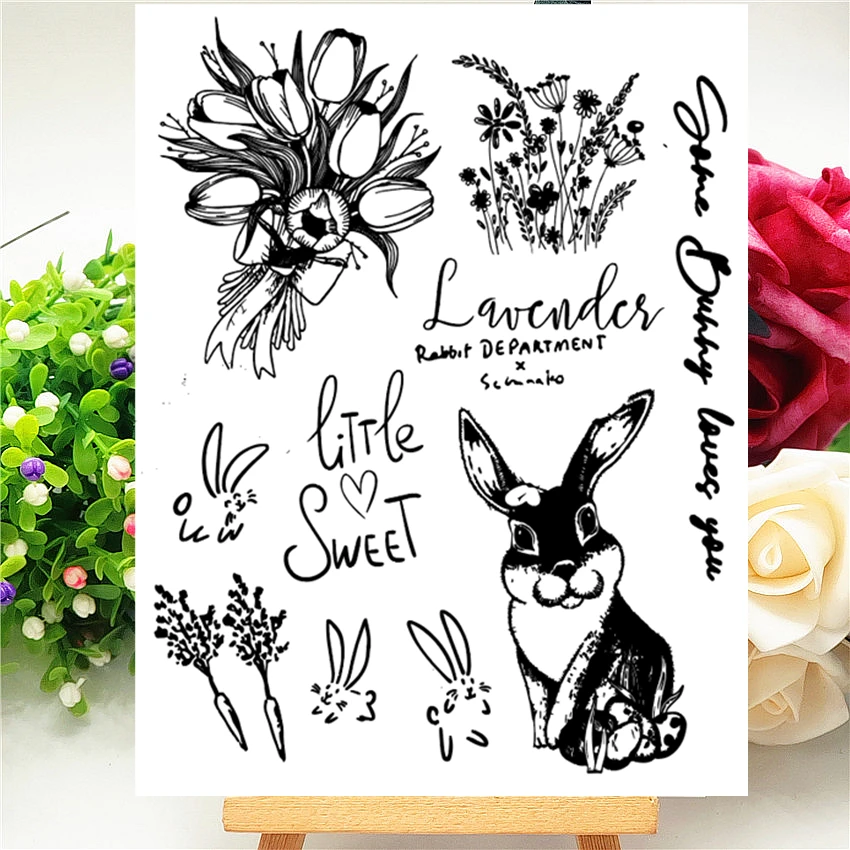 11*16CM Hot selling reading book transparent seal clear stamp silicone seal roller stamp DIY scrapbook album / card production