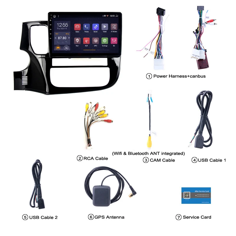 

Hot Sale 2G RAM 32G ROM Android 8.1 car gps navigation For Mitsubishi outlander 2016-2018 multimedia system