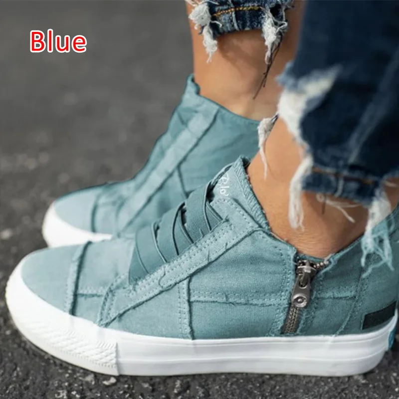 Summer Women's Vulcanized Shoes Sneakers Fashion Canvas Women Casual Shoes Comfortable Breathable Flats Shoes 35-43