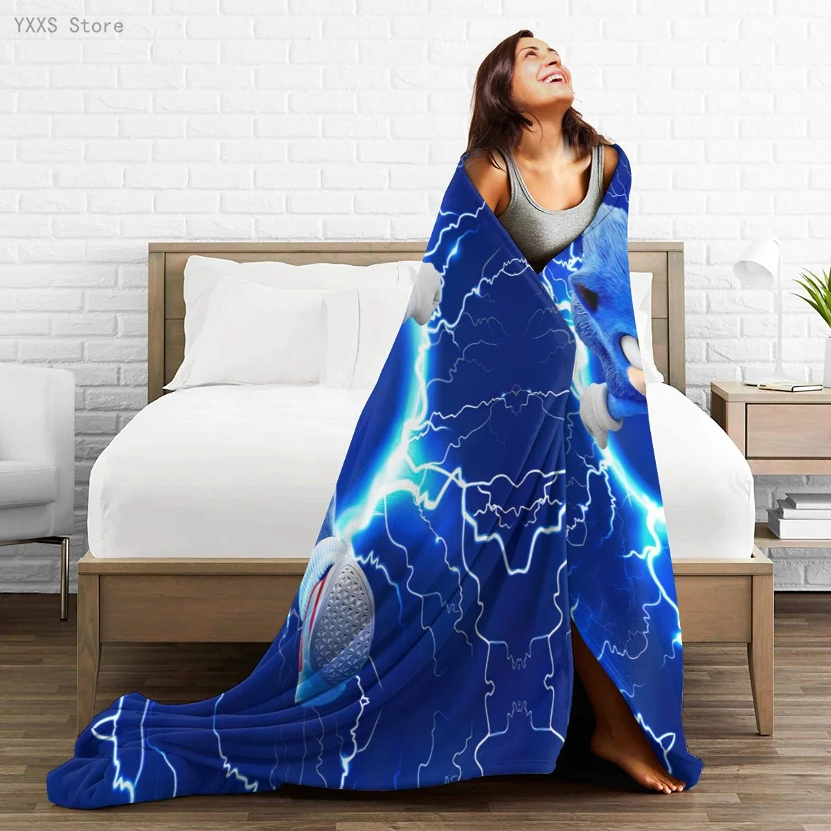 

Anime 3D printed Ultra-Soft Micro Fleece Blanket flannel throw Sherpa bedspread bedding sofa picnic fur soft blanket 300336441