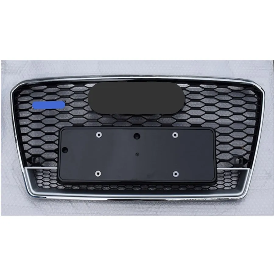 

RS7 style front sports hexagonal mesh honeycomb cover grille for Audi A7/S7 2009-2015 auto parts