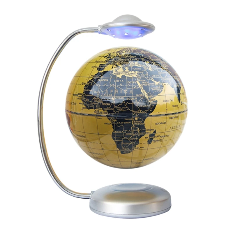 

8-Inch netic Levitation Light Globe, Floating Head Light, Sphere Light, Press Light for Office Home EU Plug