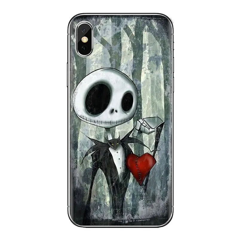 Nightmare Before Christmas Jack Sally Mobile Phone Case Cover For Samsung Galaxy A3 A5 A7 A9 A8 Star A6 Plus 2018 2015 2016 2017 |