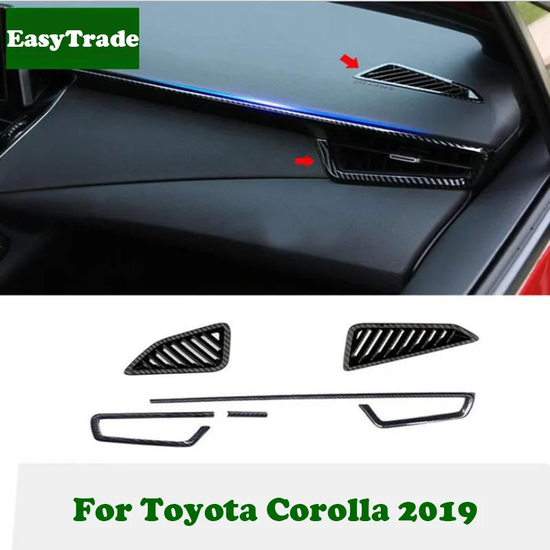 

Central Control Instrument Decoration Strip Front Air Conditioning Outlet Vent Cover Trim For Toyota Corolla 2019 Accessories