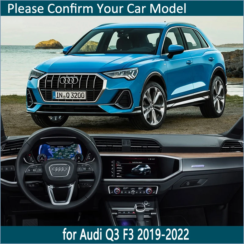 Нескользящий коврик для приборной панели Audi Q3 F3 2019 2020 2021 2022 S-line RS | Автомобили и