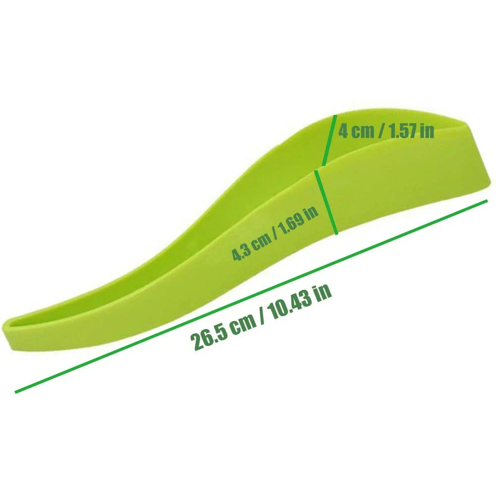 

Creative Plastic Cake Pie Slicer Server Cake Cutters Knife Cookie Fondant Dessert Tools Kitchen Slice Knife Kitchen Gadget Green