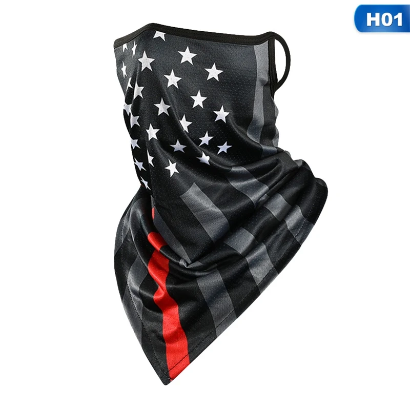 

Face Bandana Ear Mask Rave Balaclava Scarf Neck Gaiters Anti-Dust Wind Protection Motorcycle Bike Bicycle Cycling Outdoor 2020