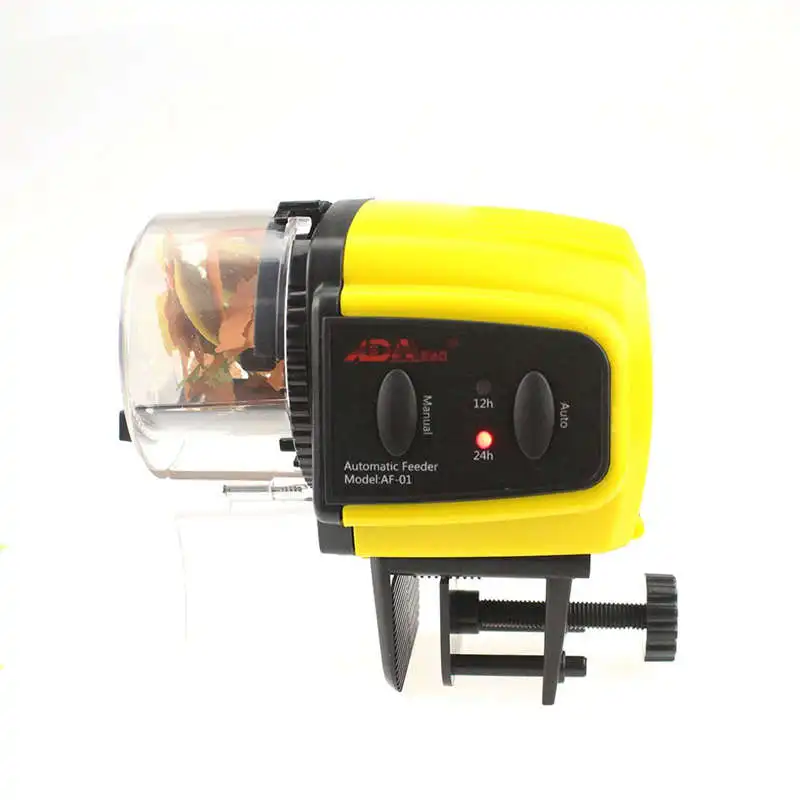 Аквариум Автоматический фидер для рыб цифровой ЖК таймер кормления еды