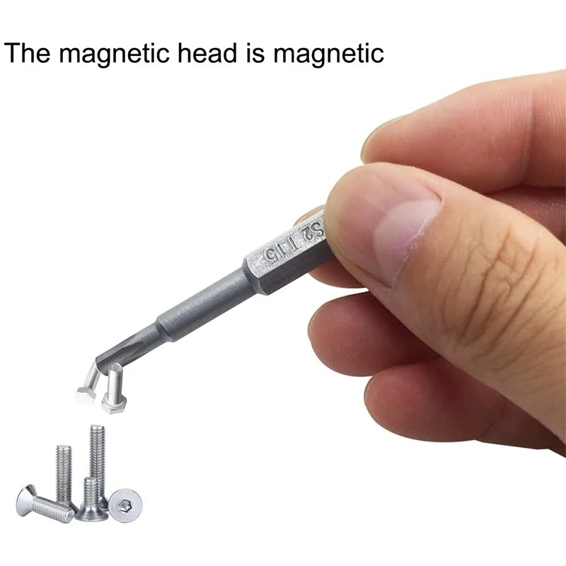 13 шт. 1/4 дюймов Отвертка Набор бит S2 Сталь шестигранным хвостовиком T5 T45 netic с шестигранной головкой Star 6 Точка