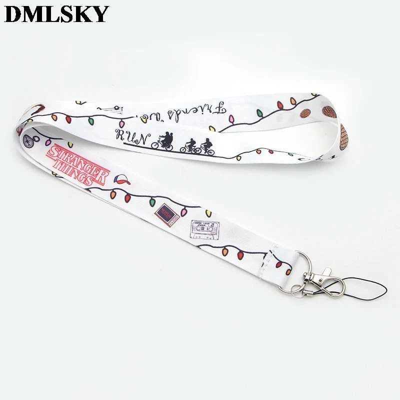 DMLSKY ТВ показывает странные вещи Талреп Бейдж ID Lanyards/Мобильный телефон Веревка/ключ шнурок шейный ремень аксессуары M4142