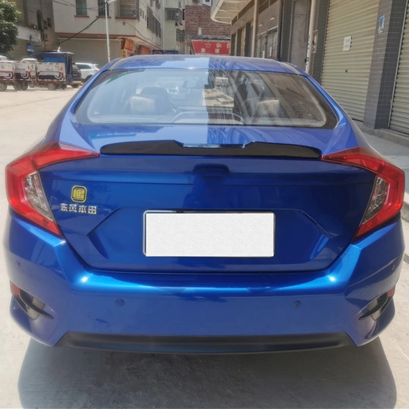 Аксессуар спойлер для стиля M4 новый багажника автомобиля Honda Civic 2016 2021 Sedan цветной