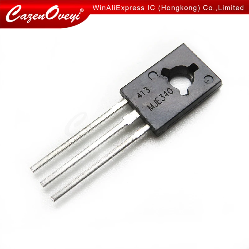 10pcs/lot (MJE340 + MJE350 ) TO-126 KSE340 KSE350 TO126 new original amplifier tube In Stock | Электронные компоненты и