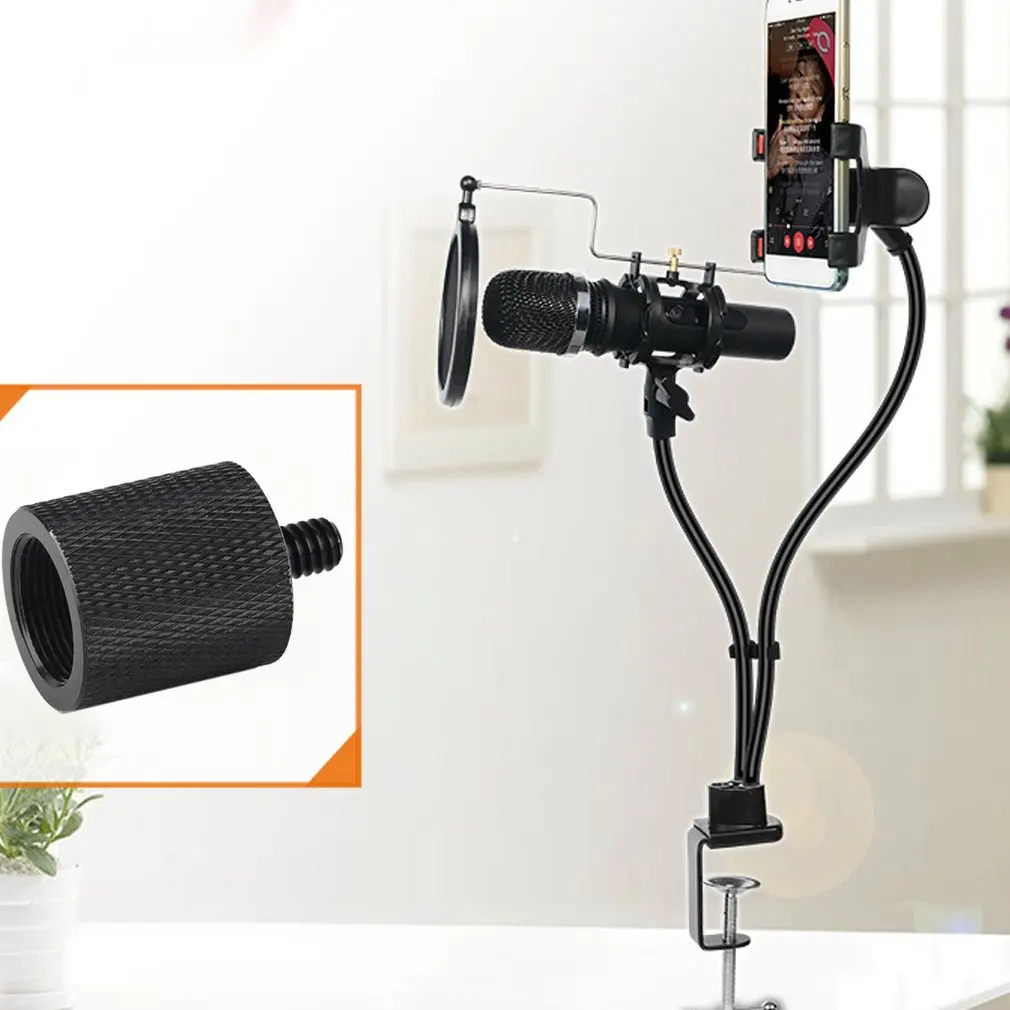 Алюминий сплав 5/8 до 1/4 винты адаптера конвертер для микрофона держатель