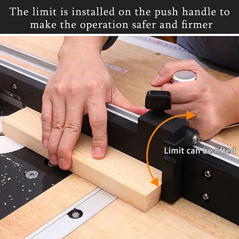 Откидной стоп-трек для забора Т-образный прецизионный прибор сверления углов