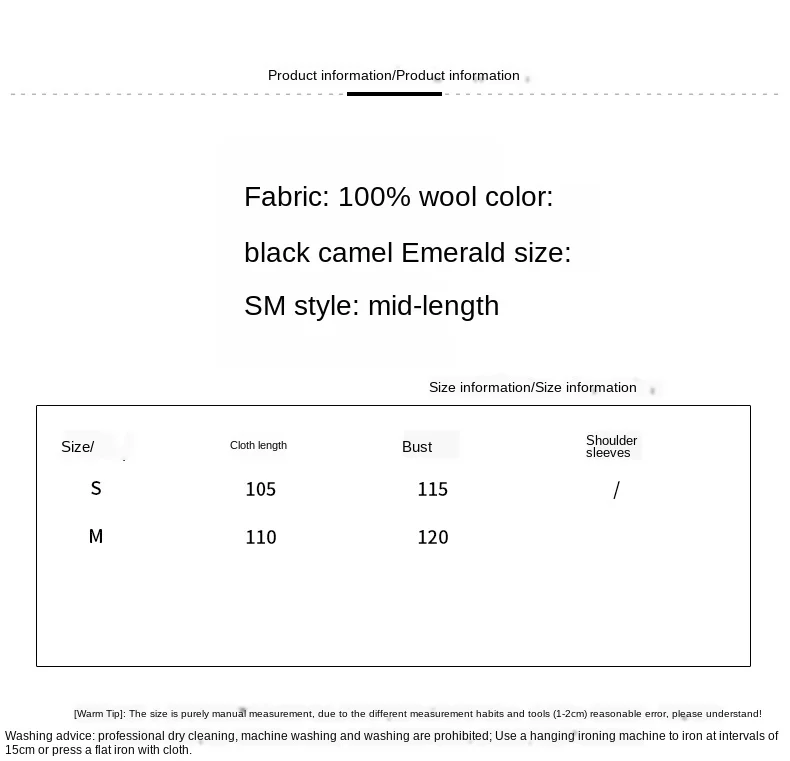 

Stylish long strappy coat pure wool children's high-end autumn/winter 2020 new double-sided cashmere coat