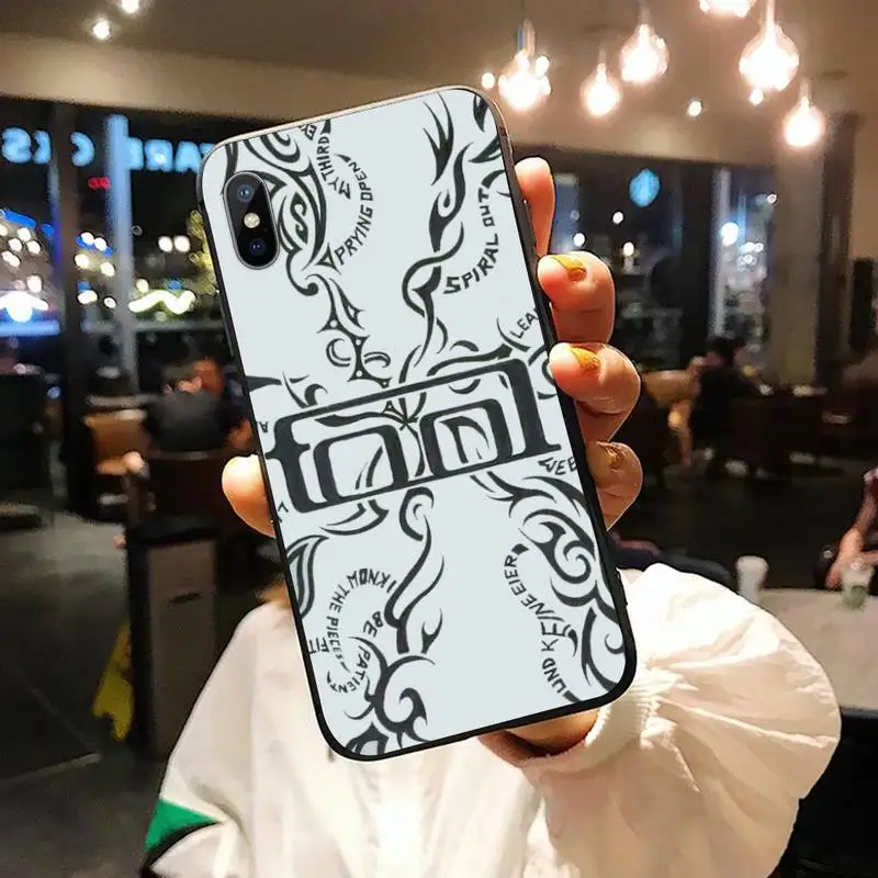 

Tool band rock music luxury design Phone Case shell for iPhone 11 12 pro XS MAX 8 7 6 6S Plus X 5S SE 2020 XR mobile cover