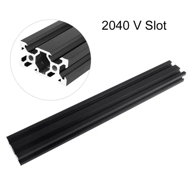 100-500 мм 2040 V-Slot алюминиевый профиль экструзионная рамка для ЧПУ DIY лазерная