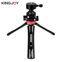 kingjoy officia kt 60 aluminum mini tripod for phone camera stand with ball head mobile smartphone holder tripod flexible