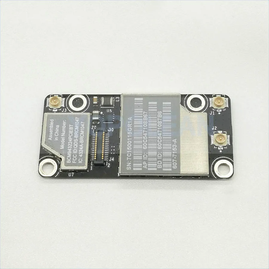 Оригинальная Bluetooth WiFi Карта Аэропорта для Macbook Pro 15 &quotA1286 Mid 2010 EMC 2353 BCM943224PCIEBT |