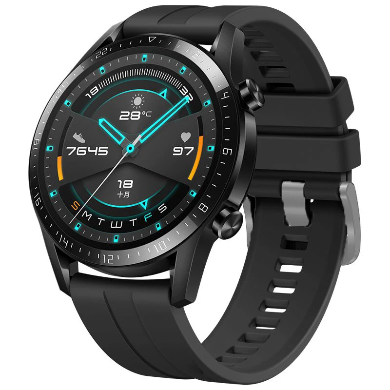 Официальный Стиль Силиконовый ремешок для huawei Watch GT 2 46 мм/GT2 Active 46 м Смарт-часы ремешок для huawei часы GT2 42 мм ремешок