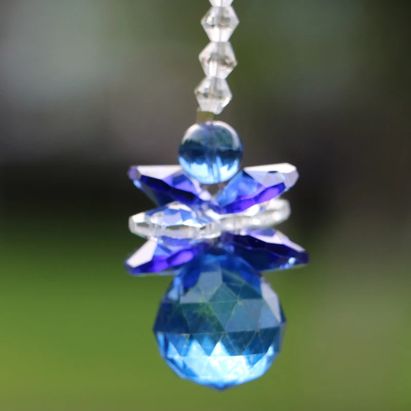 1 шт. чакра Кристалл Suncatcher шар Призма кулон Радуга производитель висящий оконный
