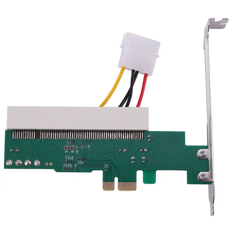 PCI-Express To PCI Adapter Card PCI-E X1/X4/X8/X16 Slot With 4 Pin Power Cable | Компьютеры и офис