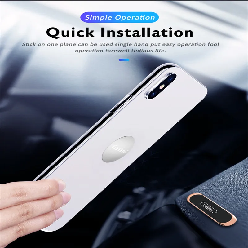 Универсальный автомобильный магнитный держатель для телефона в форме мини