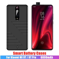 battery charger cases for xiaomi mi 9t pro battery case 6800mah shockproof external charging power bank cover for xiaomi mi 9t