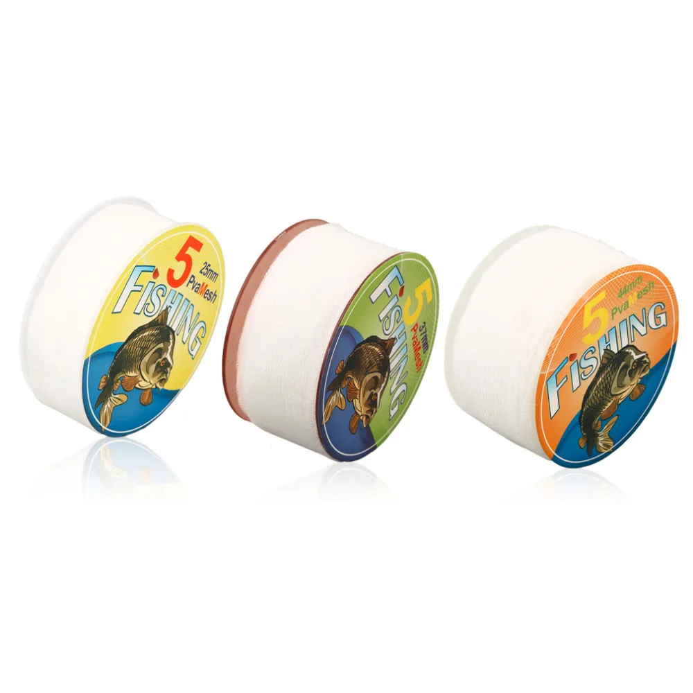 Новинка 2021 прочная и долговечная белая сетка для ловли карпа 25 мм 5 метров