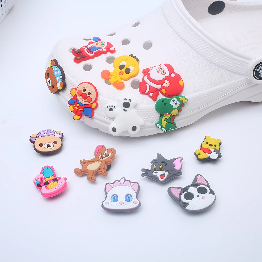 

Novelty Sale 14pcs PVC Game Shoe Charms Shoe Accessories Shoe Decoration for Croc JIBZ/ Wristbands Kids Party Xmas Hot Sale