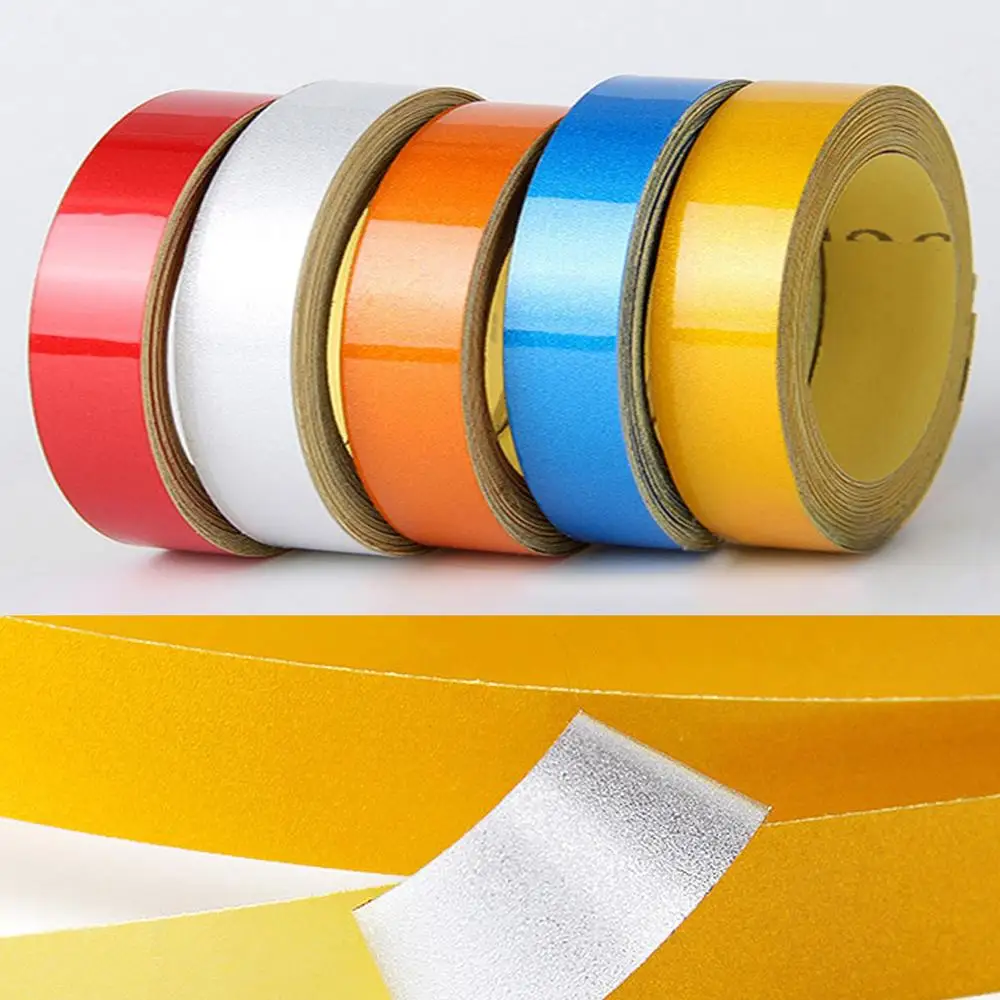 

5mx2cm Motorcycle Car Luminous Reflective Sticker Reflective Tape Roll Bright