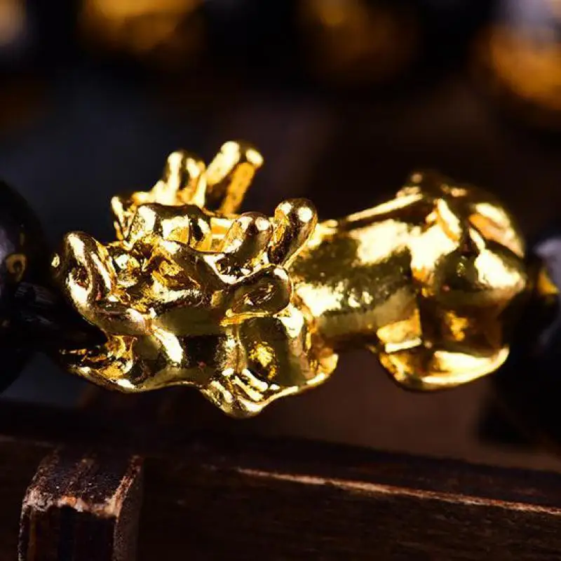 Бусины из натурального камня браслет пары черный и красный оникс шесть слов с