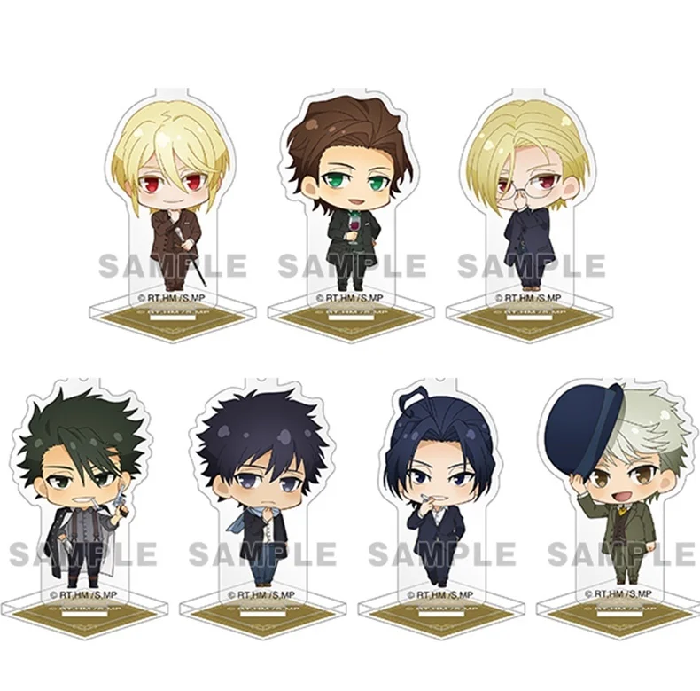 

Аниме Мориарти Патриот Вильям Джеймс Мориарти табличка для демонстрации настольного декора версии Q милый мультяшный