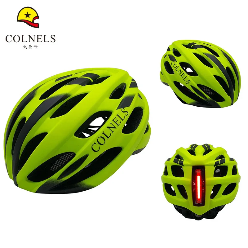 Шлем Мужской скоростной для триатлона велосипедный шлем с подсветкой трассы и |